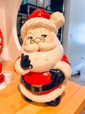 Vintage Santa Claus Figure Large Vintage Retro Christmas Holiday